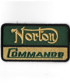 82Mmx46Mm Norton Commando Embroidered Patch Badge Applique Iron on