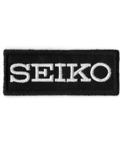 80Mmx31Mm Seiko Embroidered Patch Badge Applique Iron on