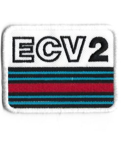 80Mmx61Mm Lancia Ecv2 Martini Embroidered Patch Badge Applique Iron on