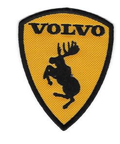 85Mmx68Mm Volvo Embroidered Patch Badge Applique Iron on