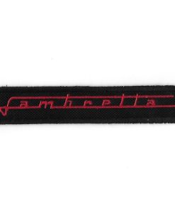 116Mmx23Mm Lambretta Embroidered Patch Badge Applique Iron on