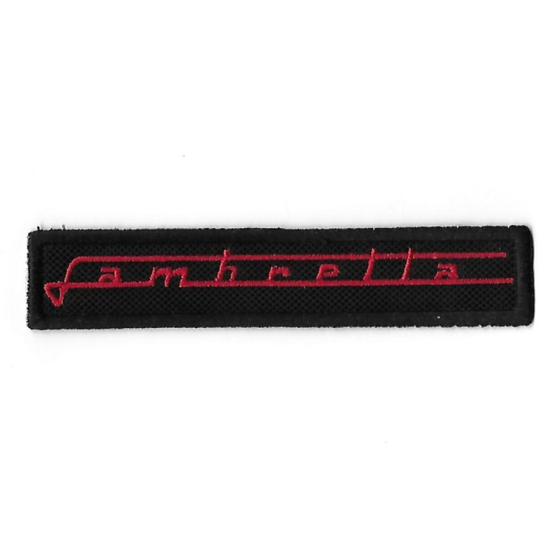 116Mmx23Mm Lambretta Embroidered Patch Badge Applique Iron on