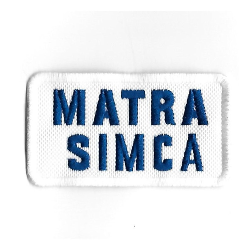 82Mmx46Mm Matra Simca Embroidered Patch Badge Applique Iron on