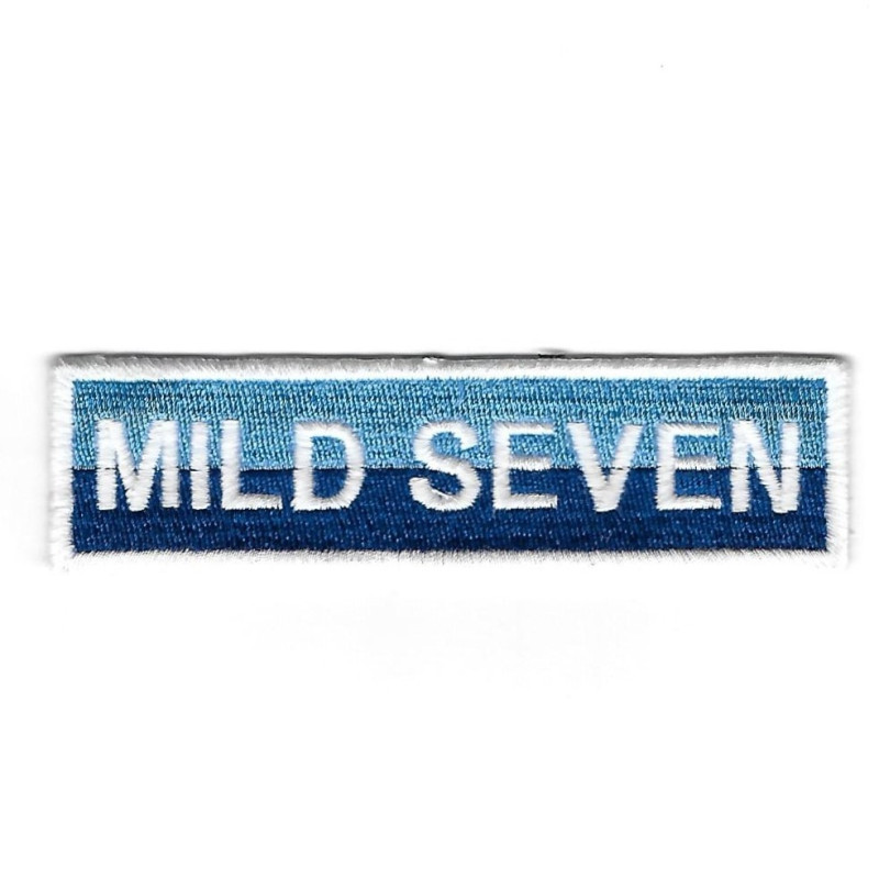 113Mmx33Mm Mild Seven Embroidered Patch Badge Applique Iron on