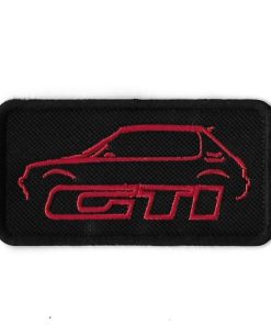 96Mmx51Mm Gti Peugeot 205 Embroidered Patch Badge Applique Iron on