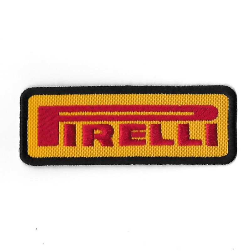 97Mmx35Mm Pirelli Embroidered Patch Badge Applique Iron on