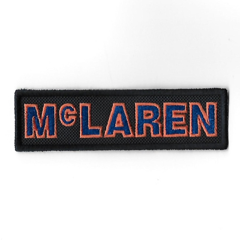 113Mmx33Mm Mc Laren Embroidered Patch Badge Applique Iron on