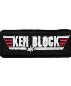 97Mmx35Mm Ken Block Embroidered Patch Badge Applique Iron on
