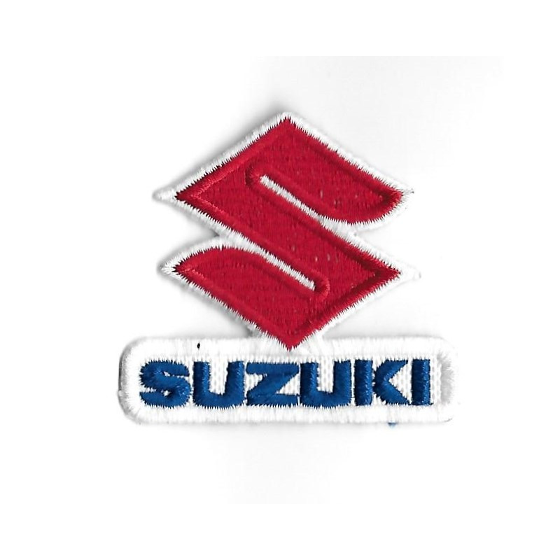 61Mmx58Mm Suzuki Embroidered Patch Badge Applique Iron on