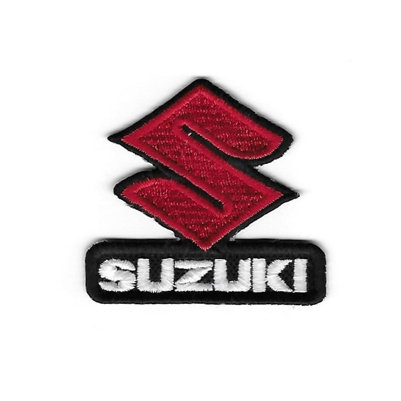 61Mmx58Mm Suzuki Embroidered Patch Badge Applique Iron on