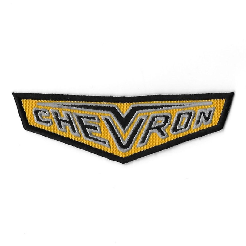 117Mmx39Mm Chevron Cars Ltd Embroidered Patch Badge Applique Iron on