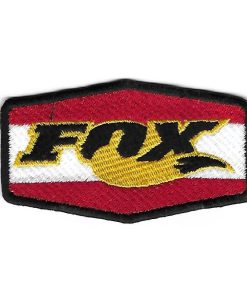 86Mmx50Mm Fox Embroidered Patch Badge Applique Iron on