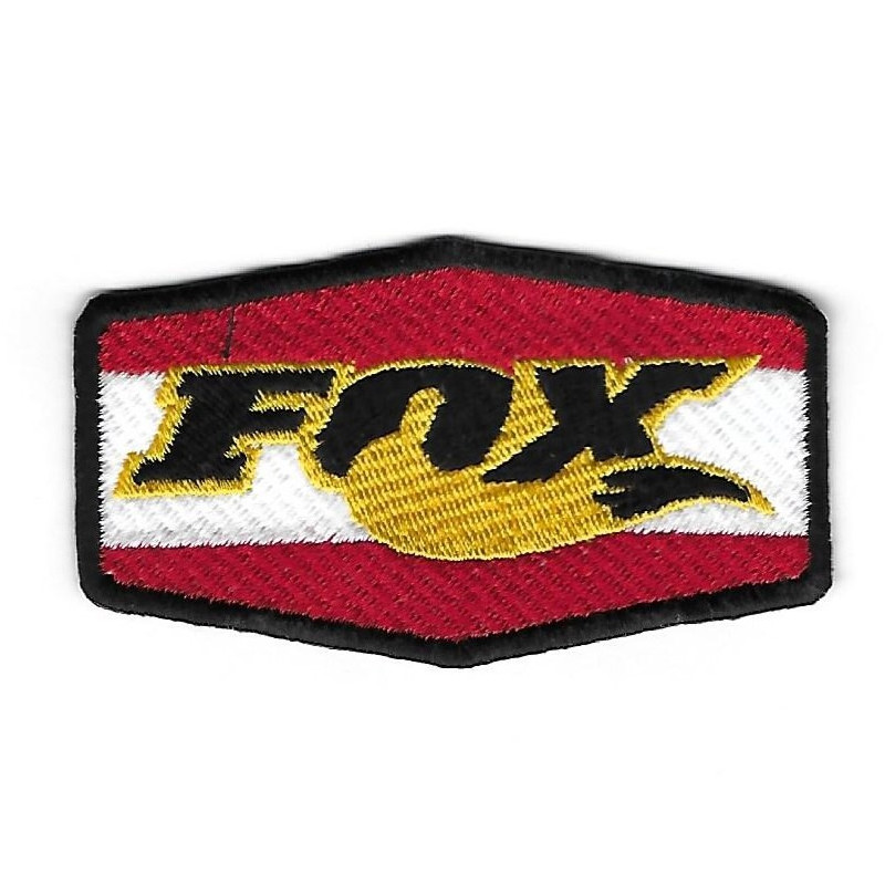 86Mmx50Mm Fox Embroidered Patch Badge Applique Iron on