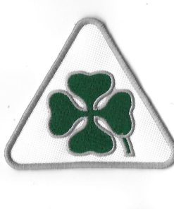 87Mmx77Mm Alfa Romeo Quadri Foglio Embroidered Patch Badge Applique Iron on