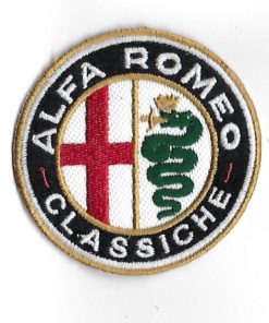 70Mmx70Mm Alfa Romeo Classiche Embroidered Patch Badge Applique Iron on