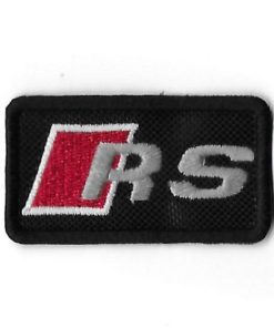 60Mmx34Mm Rs Audi Embroidered Patch Badge Applique Iron on