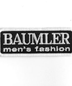 97Mmx35Mm Baumler Mens Fashion Embroidered Patch Badge Applique Iron on