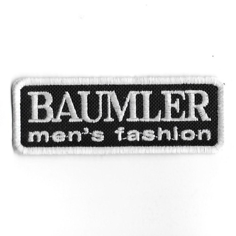 97Mmx35Mm Baumler Mens Fashion Embroidered Patch Badge Applique Iron on