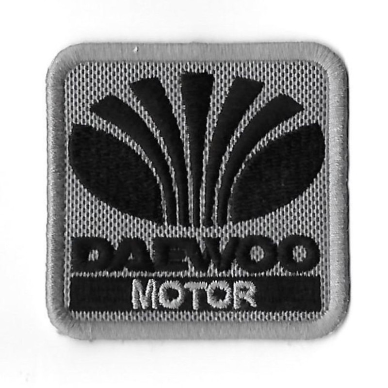 61Mmx61Mm Daewoo Motor Embroidered Patch Badge Applique Iron on