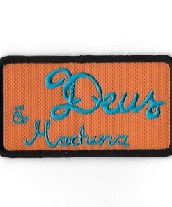 82Mmx46Mm Deus Ex Machina Embroidered Patch Badge Applique Iron on