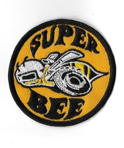75Mmx75Mm Dodge Super Bee Embroidered Patch Badge Applique Iron on