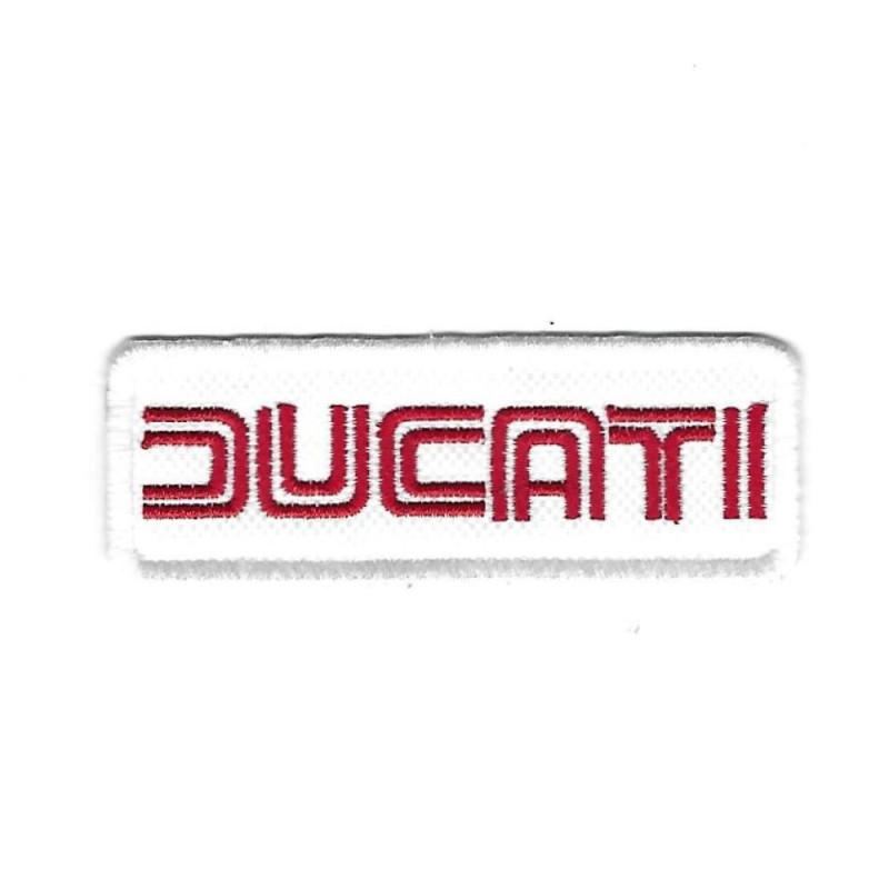 82Mmx29Mm Ducati Embroidered Patch Badge Applique Iron on