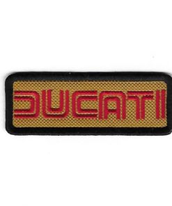 82Mmx29Mm Ducati Embroidered Patch Badge Applique Iron on