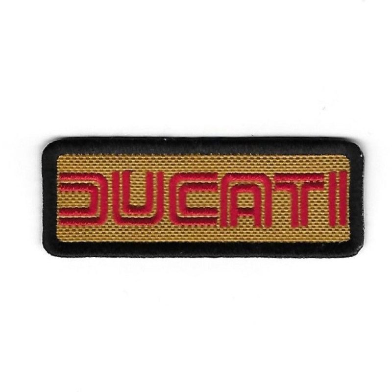82Mmx29Mm Ducati Embroidered Patch Badge Applique Iron on