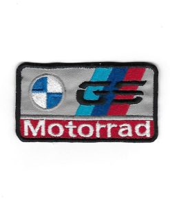 82Mmx46Mm Bmw Motorrad Gs Embroidered Patch Badge Applique Iron on