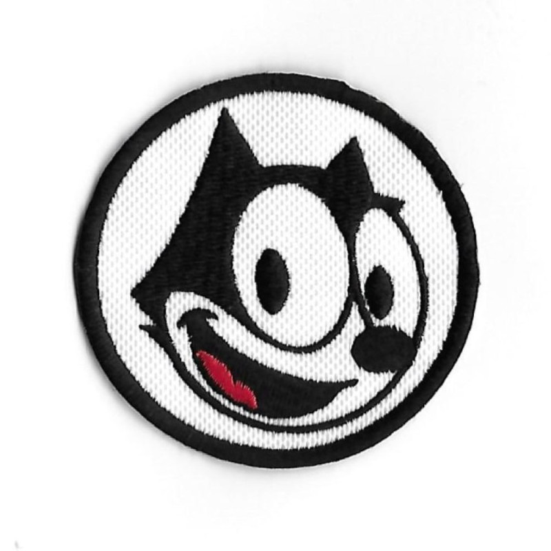 65Mmx65Mm Felix The Cat Embroidered Patch Badge Applique Iron on