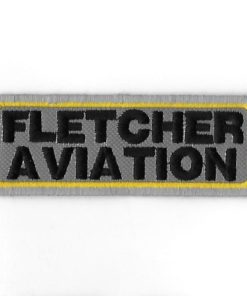 97Mmx35Mm Fletcher Aviation Embroidered Patch Badge Applique Iron on
