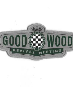 109Mmx51Mm Goodwood Revival Meeting Embroidered Patch Badge Applique Iron on
