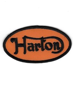 90Mmx49Mm Harton Norton Harley Embroidered Patch Badge Applique Iron on