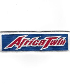112Mmx33Mm Honda Africa Twin Embroidered Patch Badge Applique Iron on
