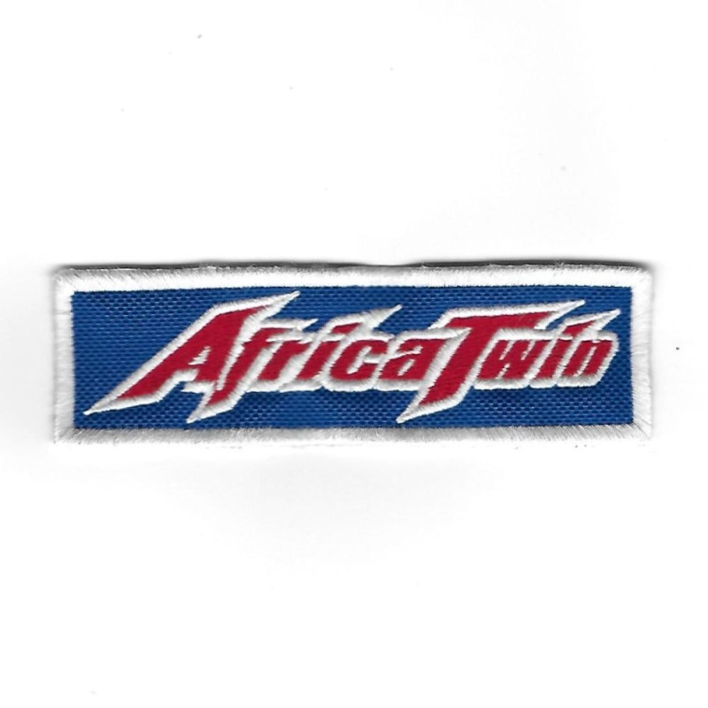 112Mmx33Mm Honda Africa Twin Embroidered Patch Badge Applique Iron on