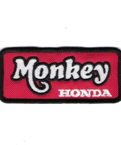 100Mmx47Mm Honda Monkey Mini Trail Embroidered Patch Badge Applique Iron on