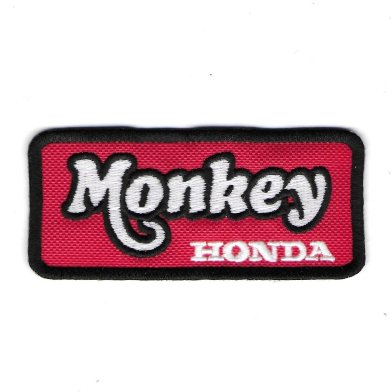 100Mmx47Mm Honda Monkey Mini Trail Embroidered Patch Badge Applique Iron on