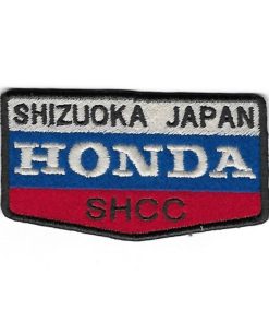 88Mmx49Mm Honda Shizuoka Japan Shcc Embroidered Patch Badge Applique Iron on