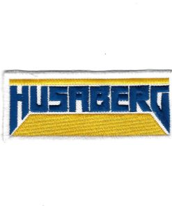 100Mmx40Mm Husaberg Embroidered Patch Badge Applique Iron on
