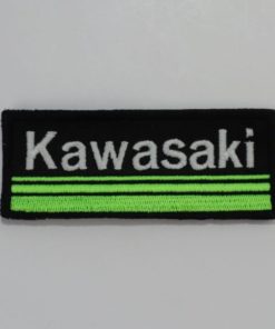 100Mmx40Mm Kawasaki Embroidered Patch Badge Applique Iron on