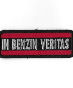 97Mmx35Mm In Benzine Veritas - Deus Ex Machina Embroidered Patch Badge Applique Iron on