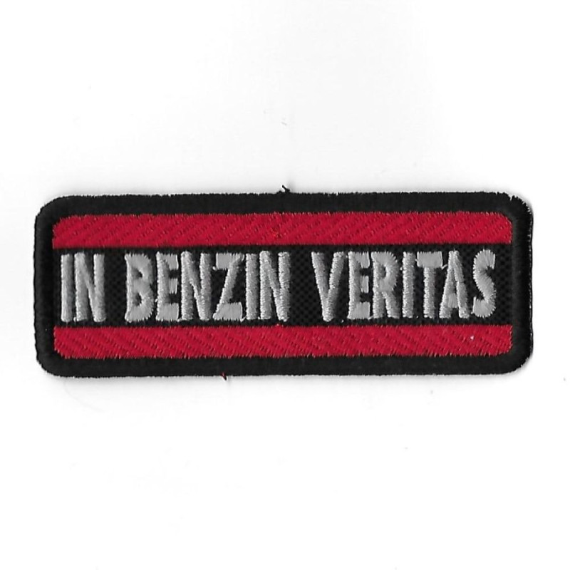 97Mmx35Mm In Benzine Veritas - Deus Ex Machina Embroidered Patch Badge Applique Iron on