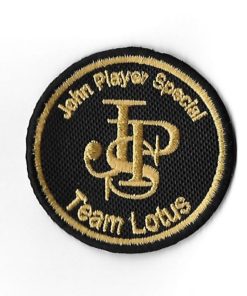 60Mmx60Mm Team Lotus - Jps John Player Special Embroidered Patch Badge Applique Iron on