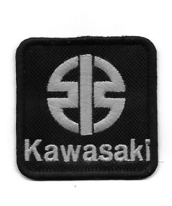 61Mmx61Mm Kawasaki Embroidered Patch Badge Applique Iron on