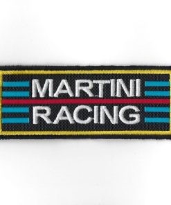 100Mmx40Mm Martini Racing Embroidered Patch Badge Applique Iron on