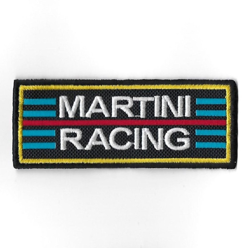 100Mmx40Mm Martini Racing Embroidered Patch Badge Applique Iron on