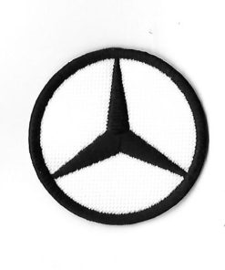 41Mmx41Mm Mercedes Embroidered Patch Badge Applique Iron on