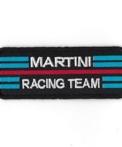 100Mmx40Mm Martini Racing Team Embroidered Patch Badge Applique Iron on