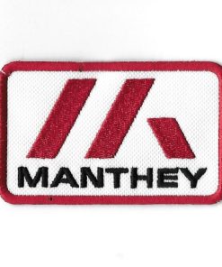 89Mmx55Mm Manthey Porsche Embroidered Patch Badge Applique Iron on