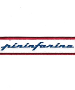 126Mmx28Mm Pininfarina Embroidered Patch Badge Applique Iron on